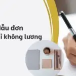 Mẫu đơn xin nghỉ không lương