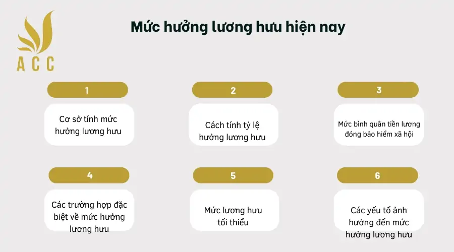 Mức hưởng lương hưu hiện nay