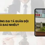 Mức lương đại tá quân đội là bao nhiêu