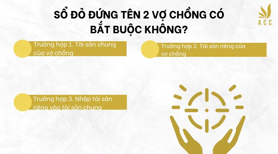 Sổ đỏ đứng tên 2 vợ chồng có bắt buộc không?