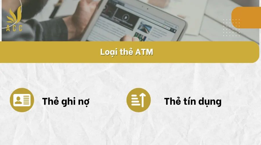 Loại thẻ ATM