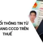 Thay đổi thông tin từ CMND sang CCCD trên thuế