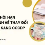 Thời hạn quy định về thay đổi CMND sang CCCD