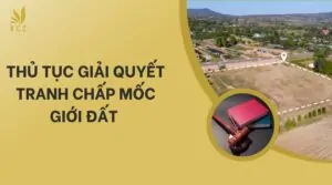 Thủ tục giải quyết tranh chấp mốc giới đất