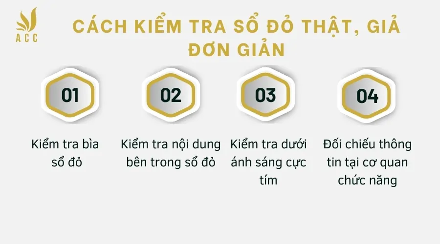 Cách kiểm tra sổ đỏ thật, giả đơn giản