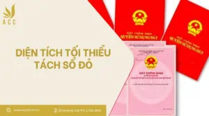 Diện tích tối thiểu tách sổ đỏ