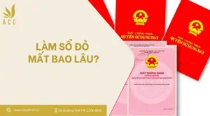 Làm sổ đỏ mất bao lâu