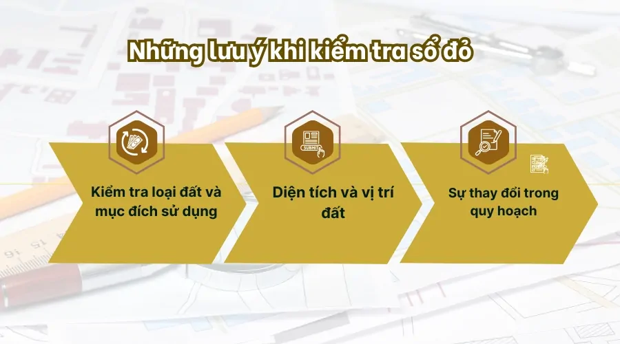 Những lưu ý khi kiểm tra sổ đỏ