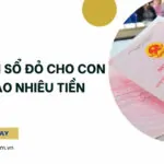 Sang tên sổ đỏ cho con hết bao nhiêu tiền