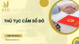 Thủ tục cầm sổ đỏ