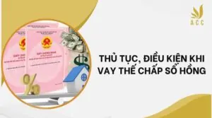 Thủ tục, điều kiện khi vay thế chấp sổ hồng