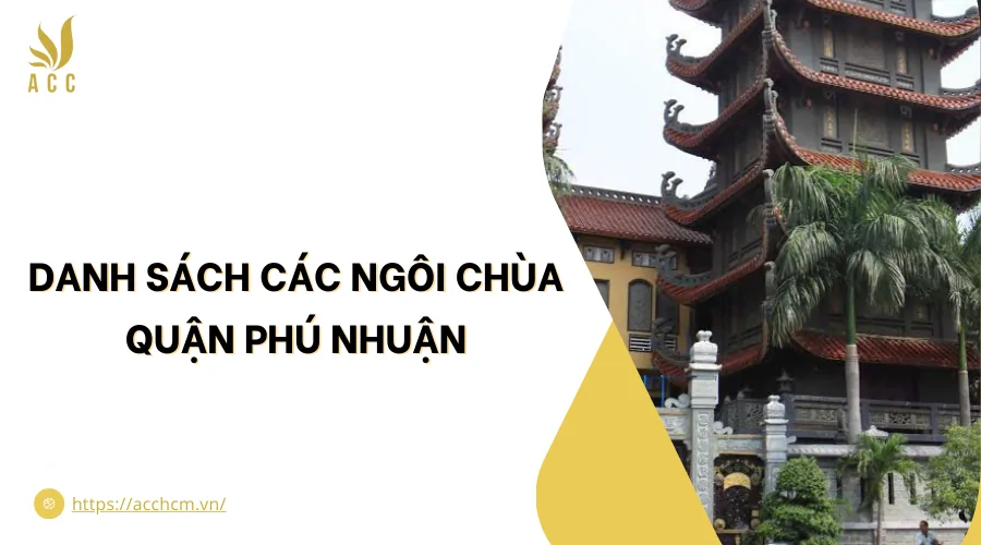 Danh sách các ngôi chùa quận Phú Nhuận