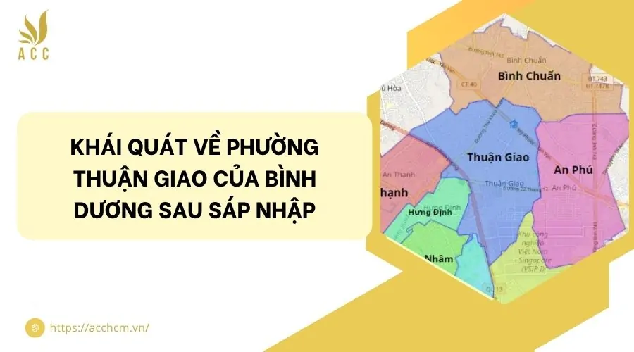 Khái quát về phường Thuận Giao của Bình Dương sau sáp nhập.jpg