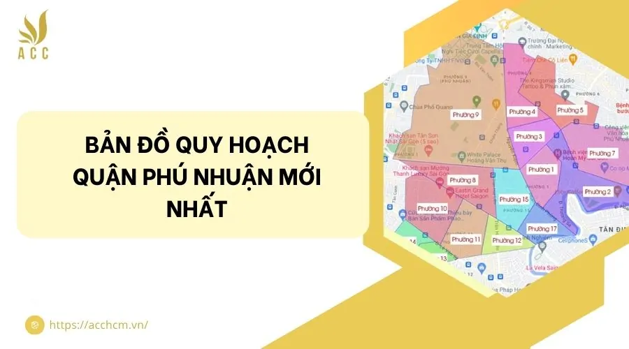 Bản đồ quy hoạch quận Phú Nhuận mới nhất