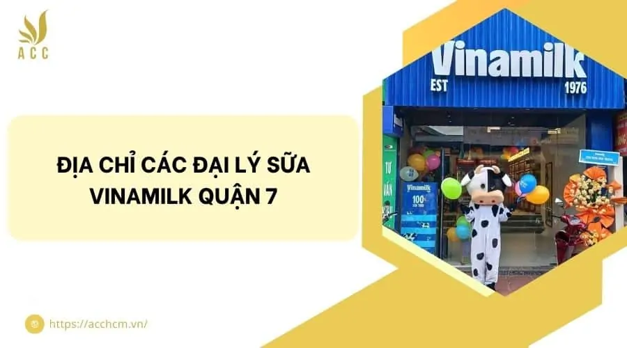 Địa chỉ các đại lý sữa Vinamilk quận 7