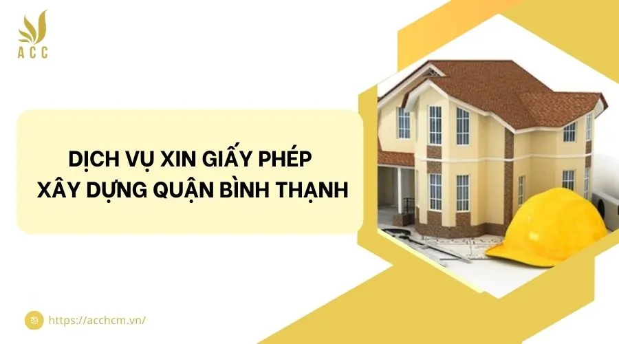 Dịch vụ xin giấy phép xây dựng quận Bình Thạnh