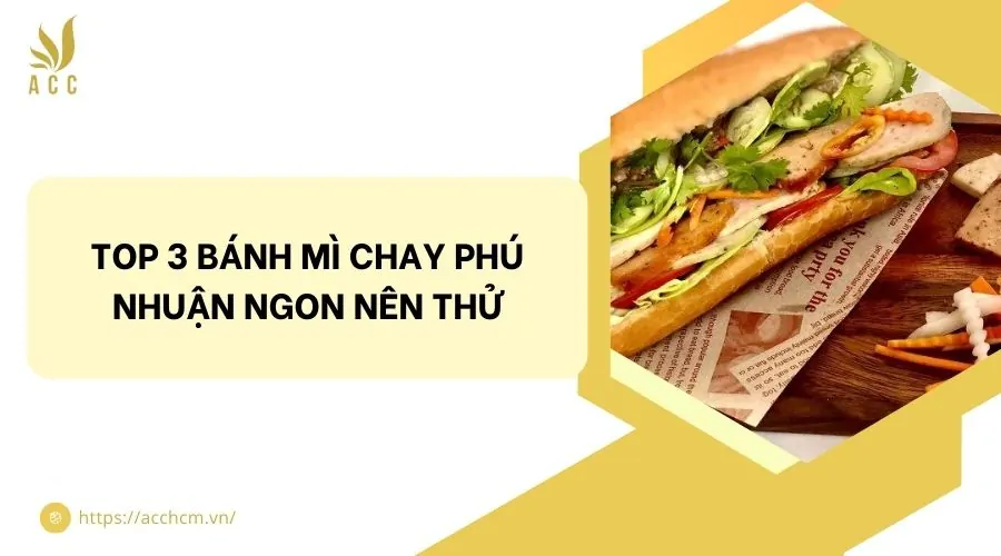 Top 3 bánh mì chay Phú Nhuận ngon nên thử