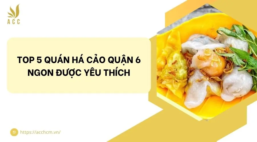 Top 5 quán há cảo quận 6 ngon được yêu thích