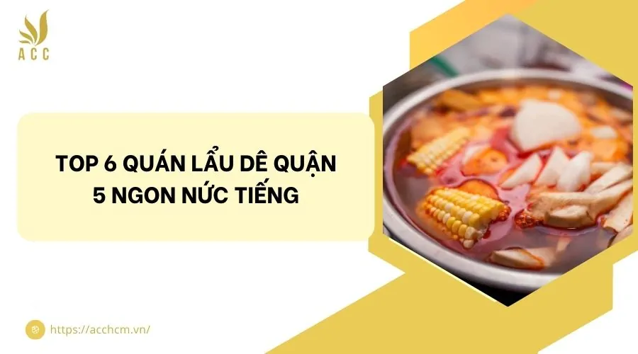 Top 6 quán lẩu dê quận 5 ngon nức tiếng