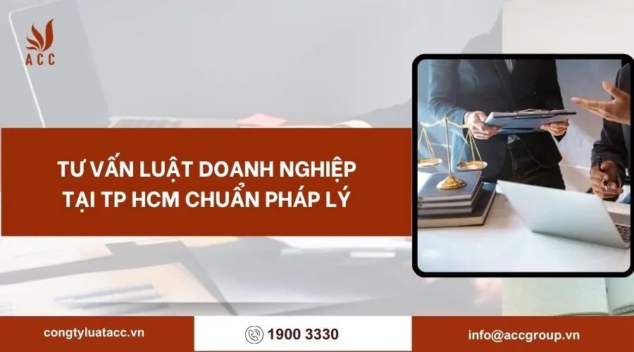 Tư vấn luật doanh nghiệp tại TP HCM chuẩn pháp lý