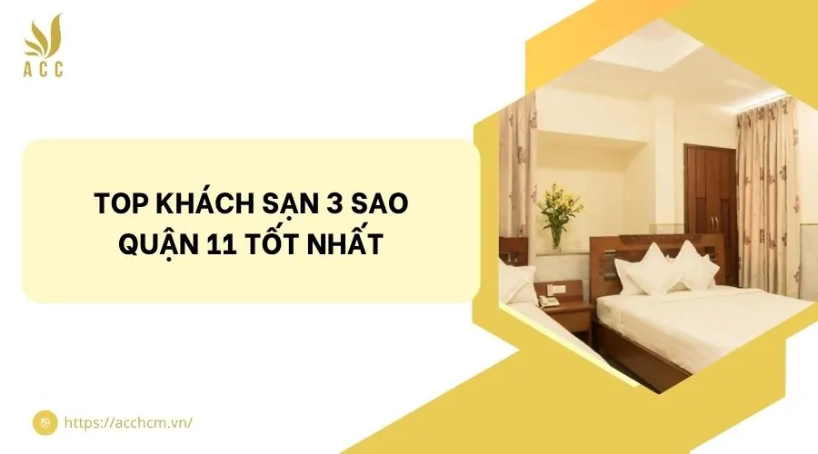 Top khách sạn 3 sao quận 11 tốt nhất