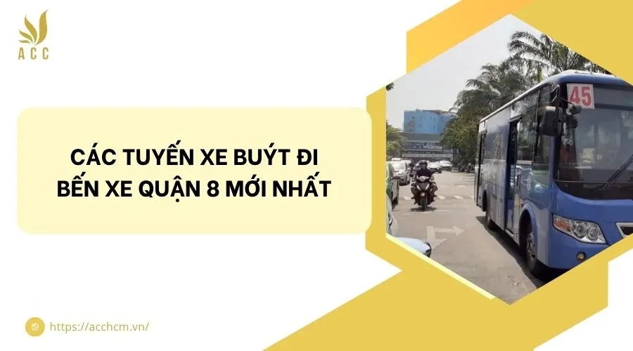 C&aacute;c tuyến xe bu&yacute;t đi bến xe quận 8 mới nhất