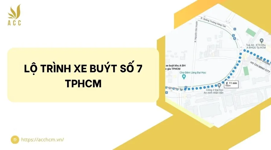 Lộ trình xe buýt số 7 TPHCM