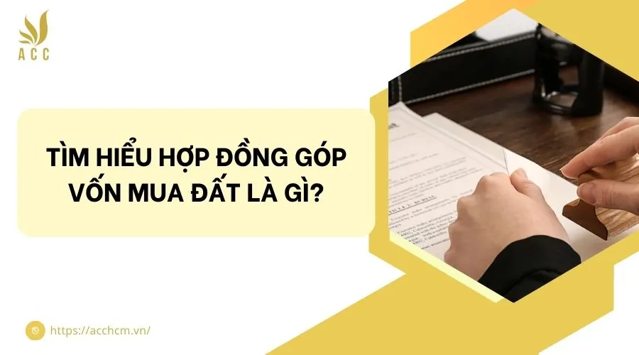 Tìm hiểu hợp đồng góp vốn mua đất là gì?