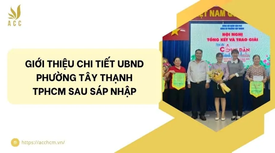 UBND phường T&acirc;y Thạnh