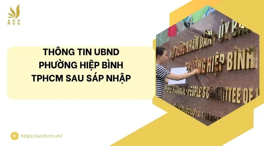 UBND phường Hiệp Bình