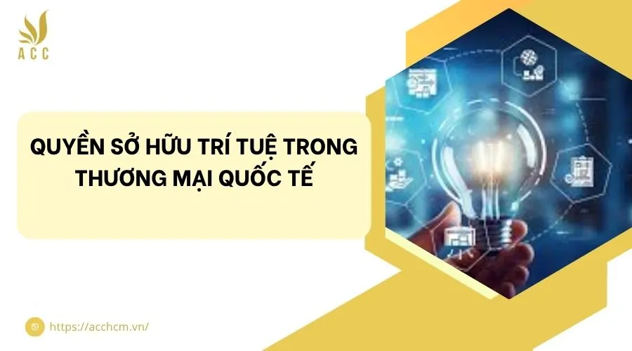 Quyền sở hữu trí tuệ trong thương mại quốc tế