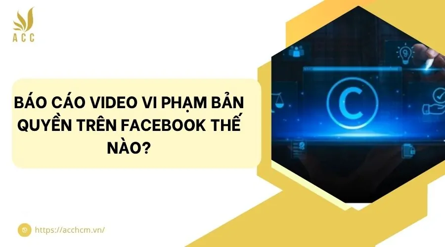 Báo cáo video vi phạm bản quyền trên facebook thế nào?