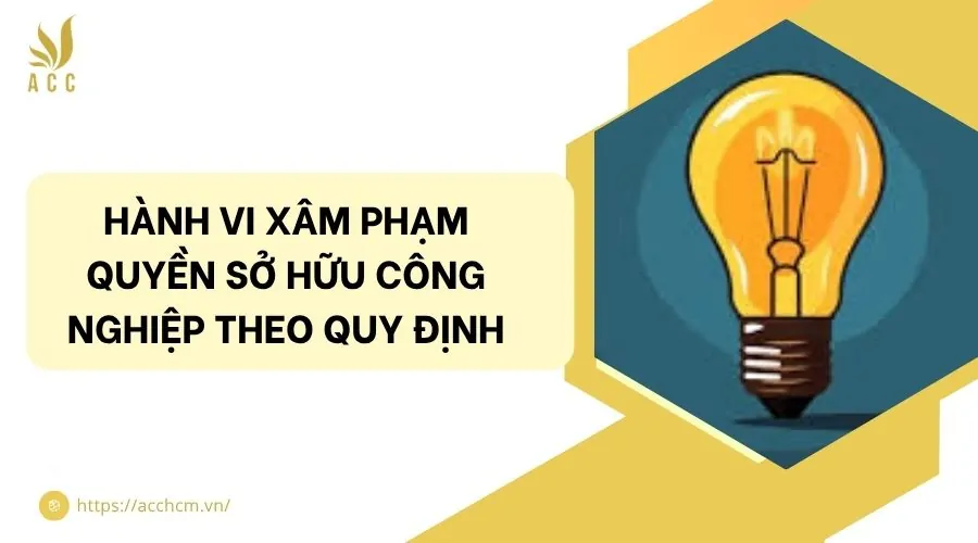Hành vi xâm phạm quyền sở hữu công nghiệp theo quy định