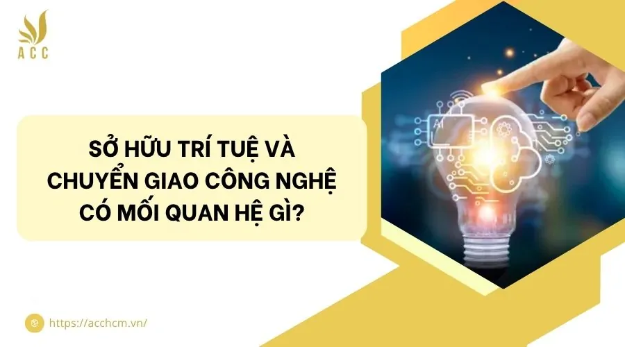 Sở hữu trí tuệ và chuyển giao công nghệ có mối quan hệ gì?