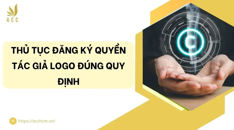 Thủ tục đăng ký quyền tác giả logo đúng quy định