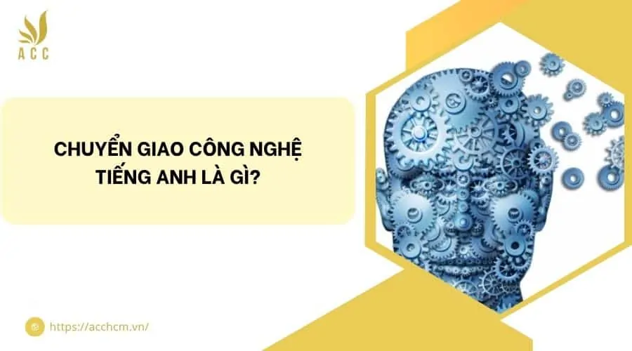Chuyển giao công nghệ tiếng anh là gì?