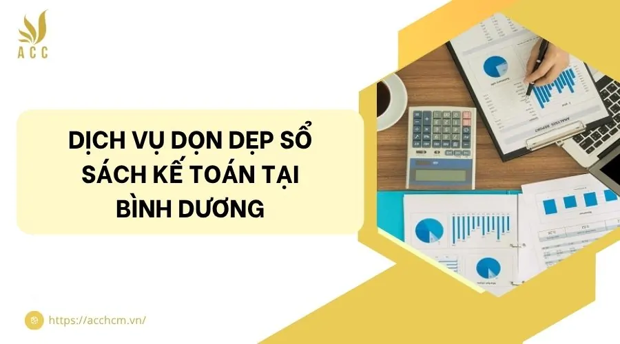 Dịch vụ dọn dẹp sổ sách kế toán tại Bình Dương