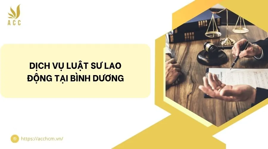 Dịch vụ luật sư lao động​ tại Bình Dương