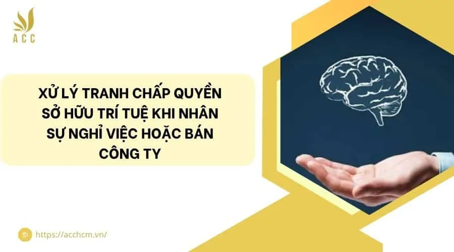Tranh chấp quyền SHTT khi nhân sự nghỉ việc / Bán lại công ty